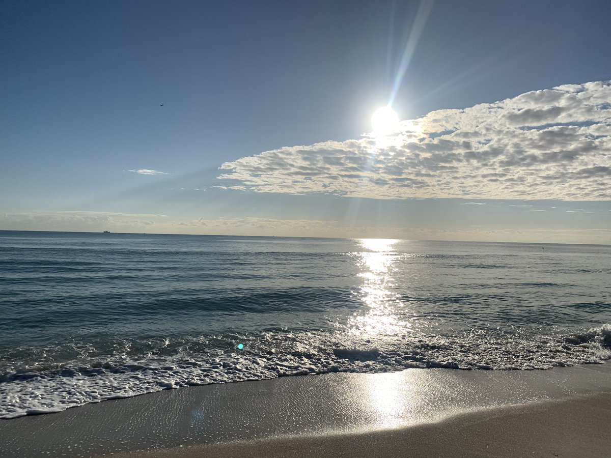 One last look at the beach before heading home to Boston! #REWIRED19
