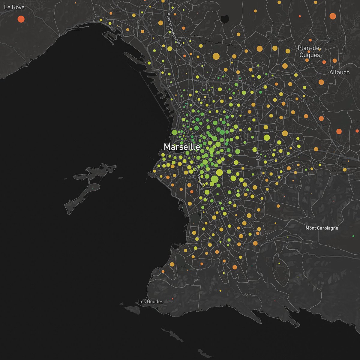 visualizemap's tweet photo. Utilisation des transports en commun pour aller au travail : une cartographie à l’échelle nationale avec les données @InseeFr pour analyser le comportement des français. #30DayMapChallenge #BuiltWithMapbox https://t.co/3WmEKBJw8D https://t.co/tyND1m6Y26