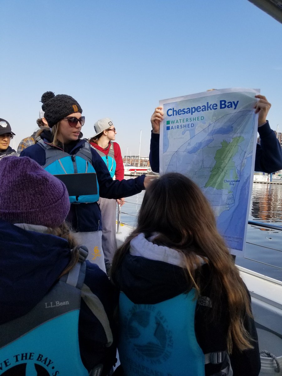 judyplask's tweet photo. What can be learned from a map? Students use maps to discuss issues in the Bay watershed. https://t.co/FJmSm5xdj7