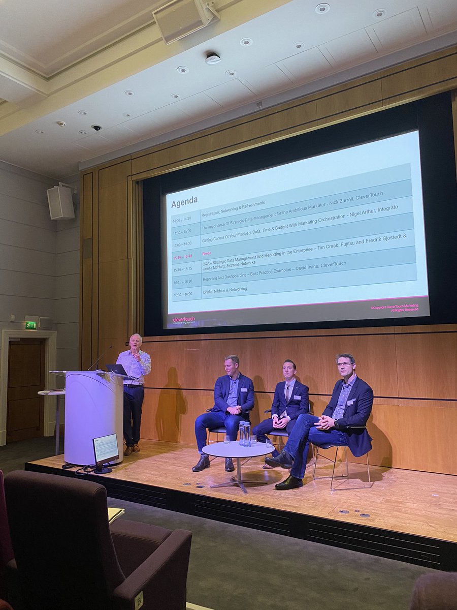 Clevertouch's tweet image. Post-#GDPR, @fujitsu_uk is beginning to have more conversations about enriching their #data. From a #DataAcquistion perspective, you need to look at your key accounts and identify where the gaps that need filling lie. You have to acquire your data for the right reason.