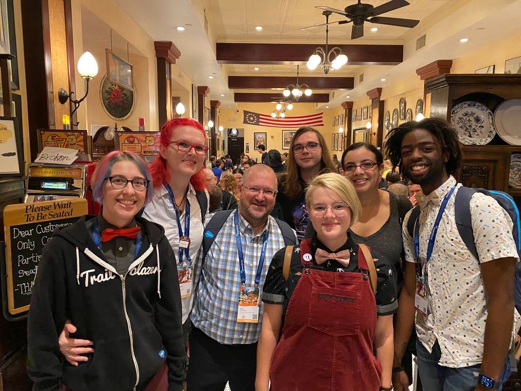 The @itequality team enjoying Day 1 of #DF19 at the #NewbieBreakfast