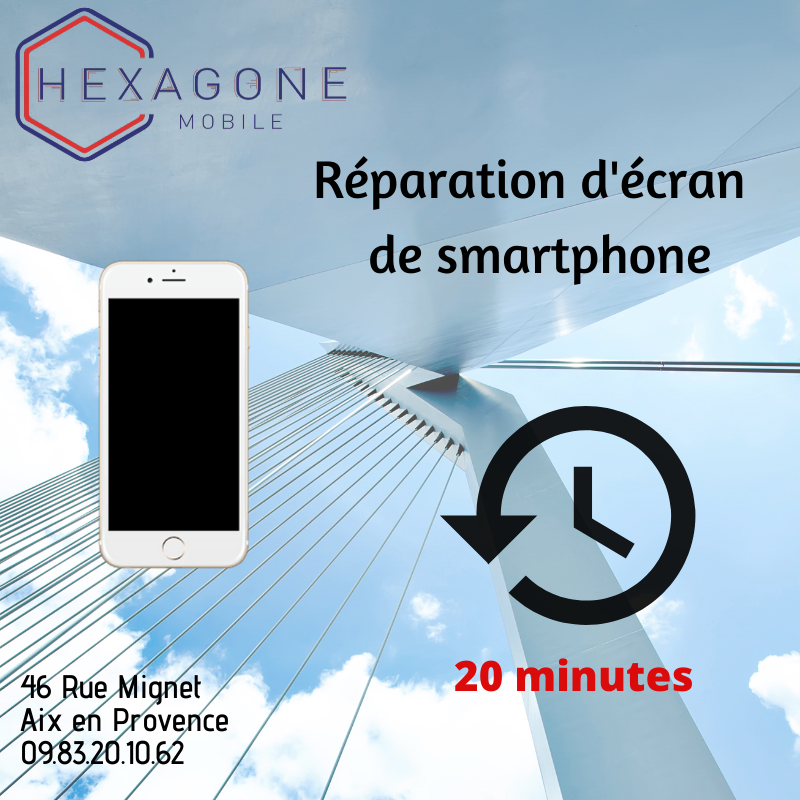 hexagone_mobile's tweet photo. Réparation de votre smartphone en 20 minutes dans votre magasin Hexagone Mobile à Aix en Provence.

46 Rue Mignet, Aix en Provence
0983201062 https://t.co/fg9Kd2sKf8