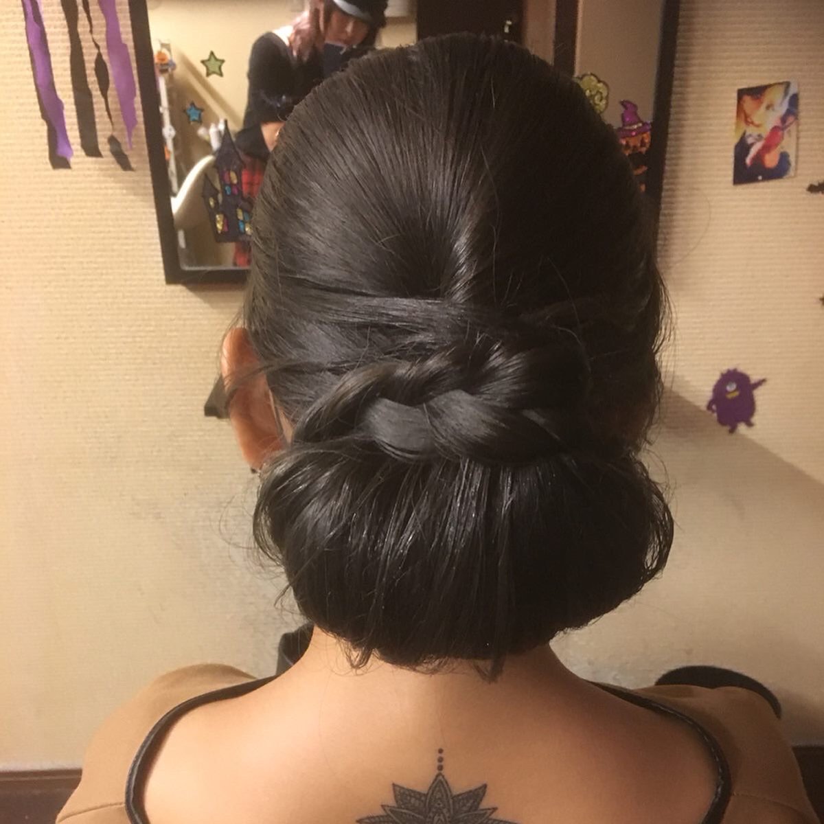 ট ইট র 大阪セットサロン Rick Trick お客様ヘア つるりんダウンシニヨン キレイめあっぷ W レディースセット メンズセット 大阪セットサロン セットサロンリックトリック 心斎橋美容室 ヘアセット 深夜営業 ヘアメイク ヘアアレンジ 浴衣