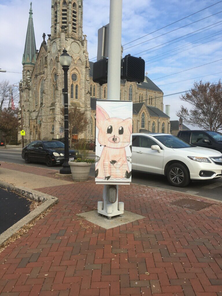 The winners of a unique art competition that allowed student artists at East Price Hill schools to design artistic coverings for utility boxes along Warsaw Avenue. There were more than 100 submissions.