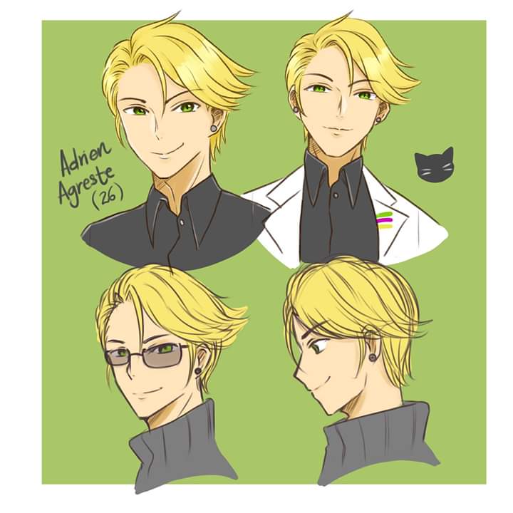 My version of a future Adrien😋🐱
#MiraculousLadybug #miraculousstories  #miraculousfriends #au