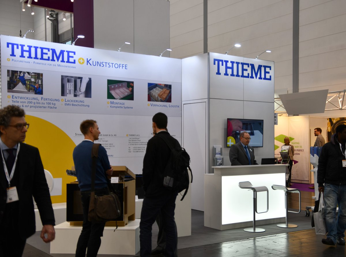 _THIEME_'s tweet photo. Gehäuse für medizinische Geräte. 
THIEME #Polyurethan Formteile auf der #Compamed in Halle 8 Stand E32.
Nutzen Sie die Gelegenheit sich über das THIEME Leistungsspektrum in der #Kunststoff #Formteil #Herstellung zu informieren. 
Unser Team freut sich auf Ihren Besuch. https://t.co/yva05ON1uM
