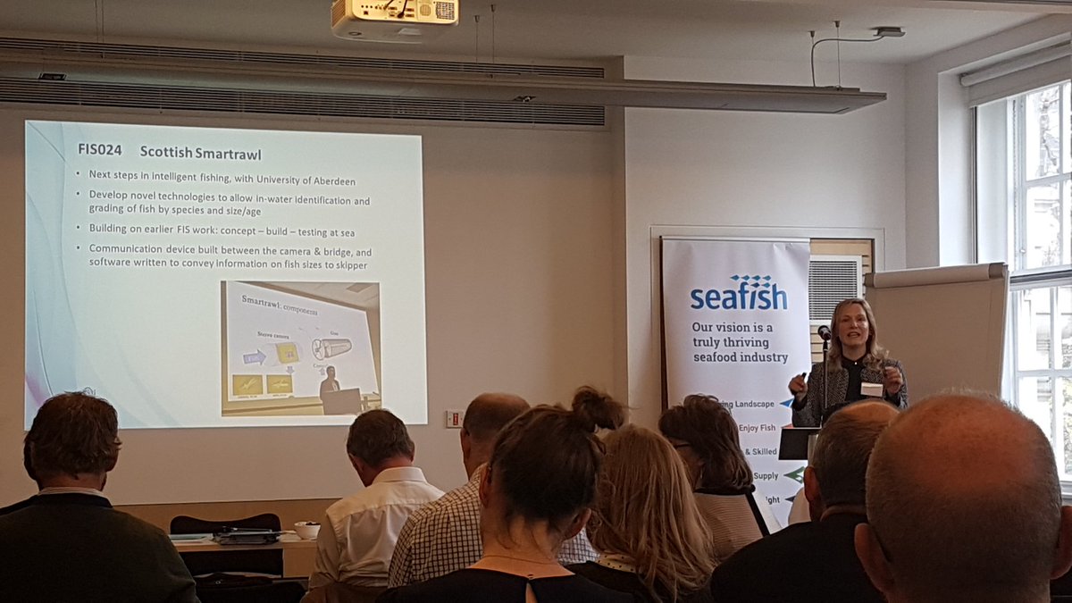 Husso441's tweet image. Another great presentation from Kara Brydson @fiscotorg  who champion innovation projects &amp;amp; much more. Call for collaboration from potential partners! #fisheries  #innovation  #knowledgetransferpartnership #SeafishCLG