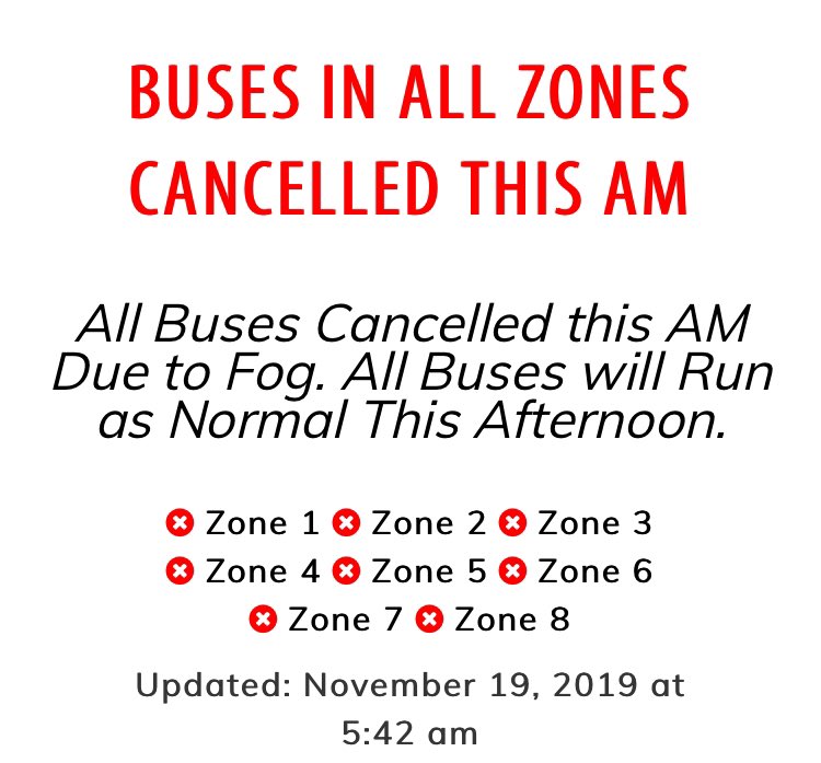 Tuesday, Nov 19, 2019