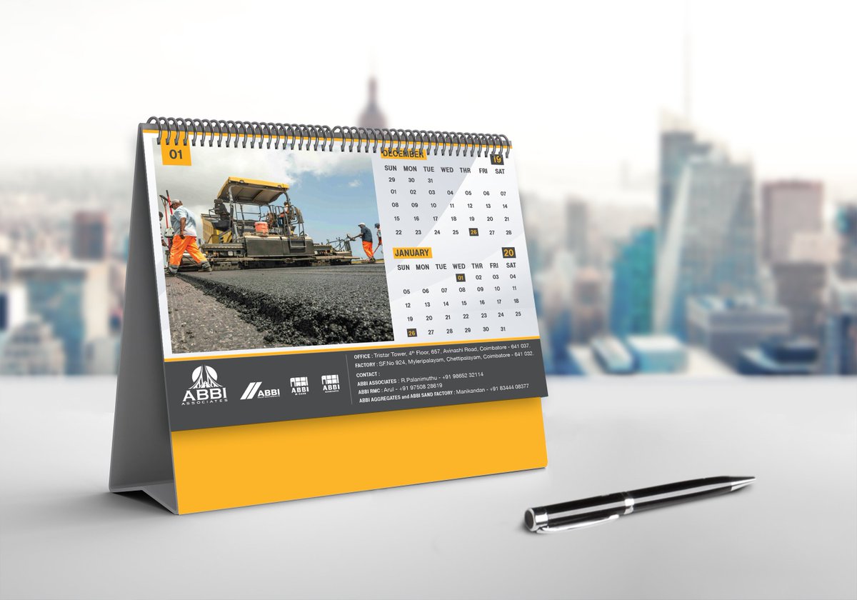 highthinkdesign's tweet image. We create unique calendar designs both daily and monthly to keep track of events of the upcoming year. 
#NewYear #CreativeCalendar2020 #IndusrtySpecifics #MonthlyCalendar #TabletopCalendar / #DesktopCalendar