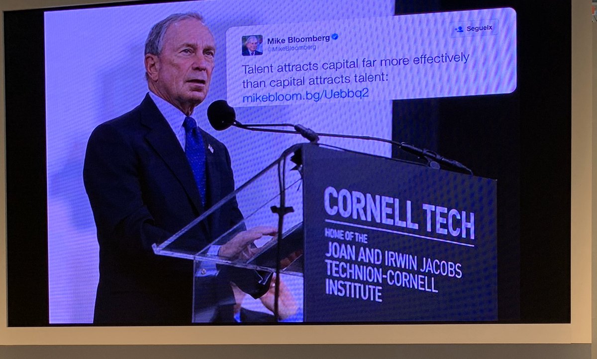 Now Talent atract talent inspired by <a href="/MikeBloomberg/">Mike Bloomberg</a> w
<a href="/BarcelonaGlobal/">Barcelona Global</a> <a href="/MiquelMarti11/">Miquel Marti</a> @bcntechcity Dan Rosenberg <a href="/CopCap/">Copenhagen Capacity</a> @AustinCityUP 

At <a href="/SmartCityexpo/">Smart City Expo World Congress</a>
The world's leading event for cities.
#Barcelona #smartcities #urbaninnovation 
<a href="/Fira_Barcelona/">Fira Barcelona</a> #SCEWC19 #CitiesMadeOfDreams