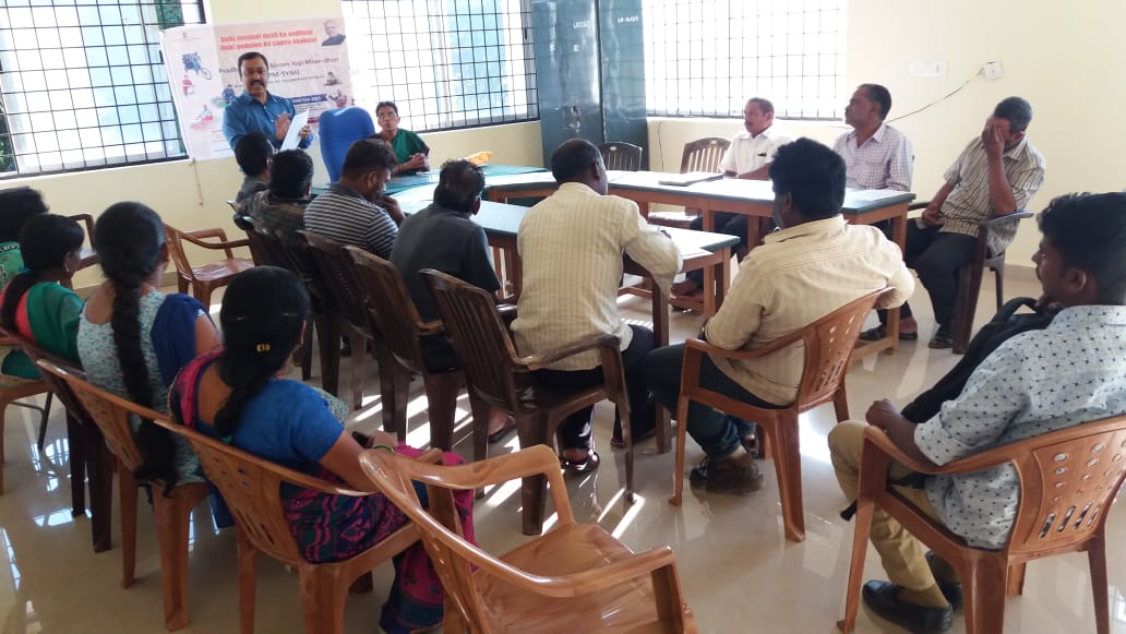 KGJohnson1's tweet photo. Meeting with Various Trade Union leaders regarding PMGSY in Chikmagalur https://t.co/OUgEkMMGU1
