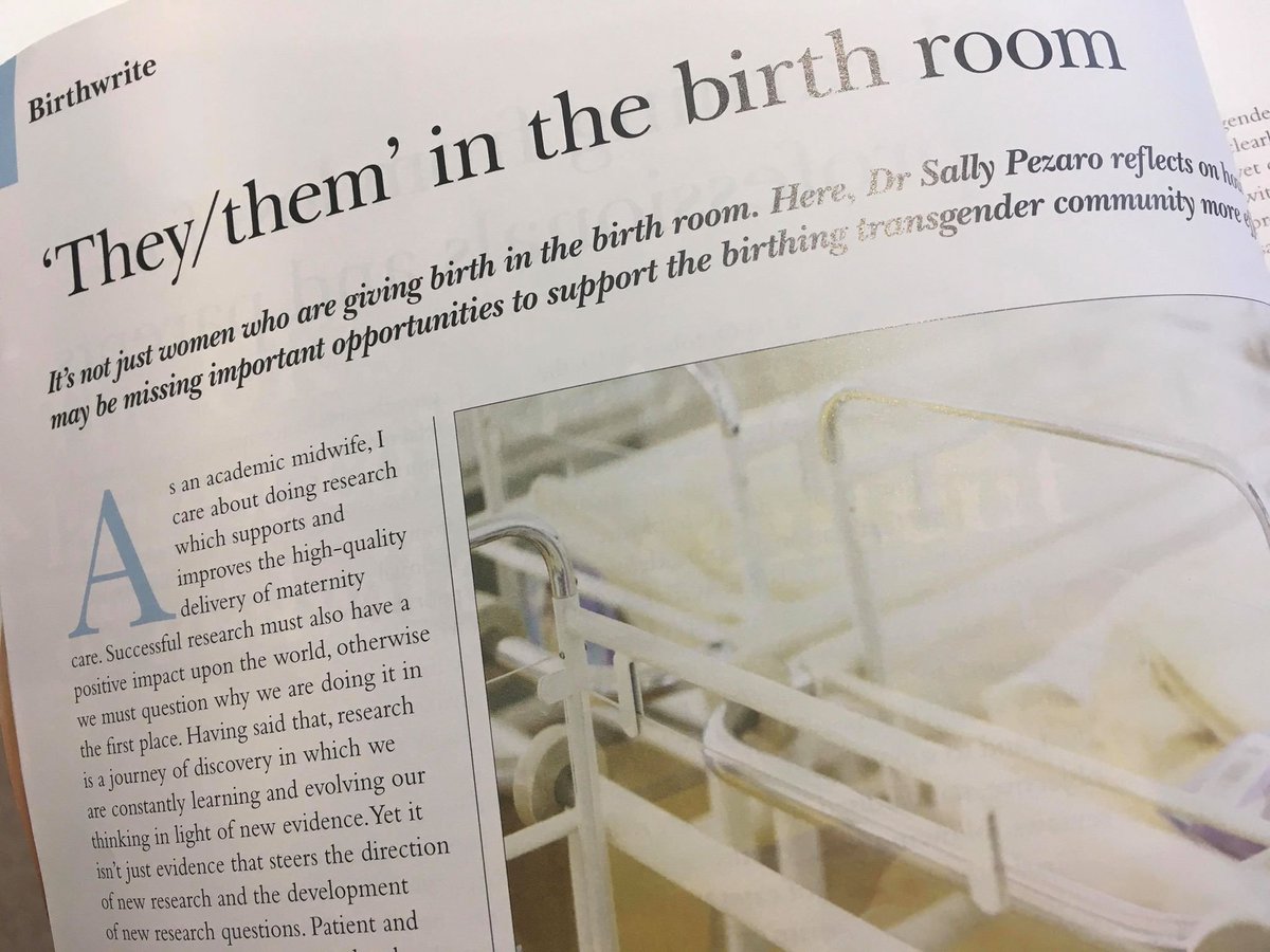 How can we support They/Them in the birth room more effectively? Please vote via our 3 polls to design new research in this area 👉sallypezaro.wordpress.com/2019/11/15/how… #TransAwarenessWeek #TransIsBeautiful #TransWeek #PPI @birthrightsorg @TransEquality @TransgenderZone @TransgenderPGCC RT