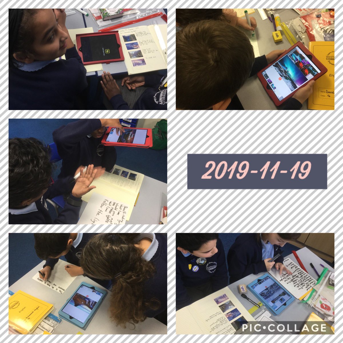 WCPSY6's tweet photo. We used @AdobeSpark to create an advert persuading people to visit Iceland. Our class novel #arthurandthegoldenrope is set here, we are developing our vocabulary to enable us to write a setting description @clpe1 #wcpsenglish #wcpscomputing #wcpsachieve #wcpscollaborativelearning https://t.co/022URIgyH3
