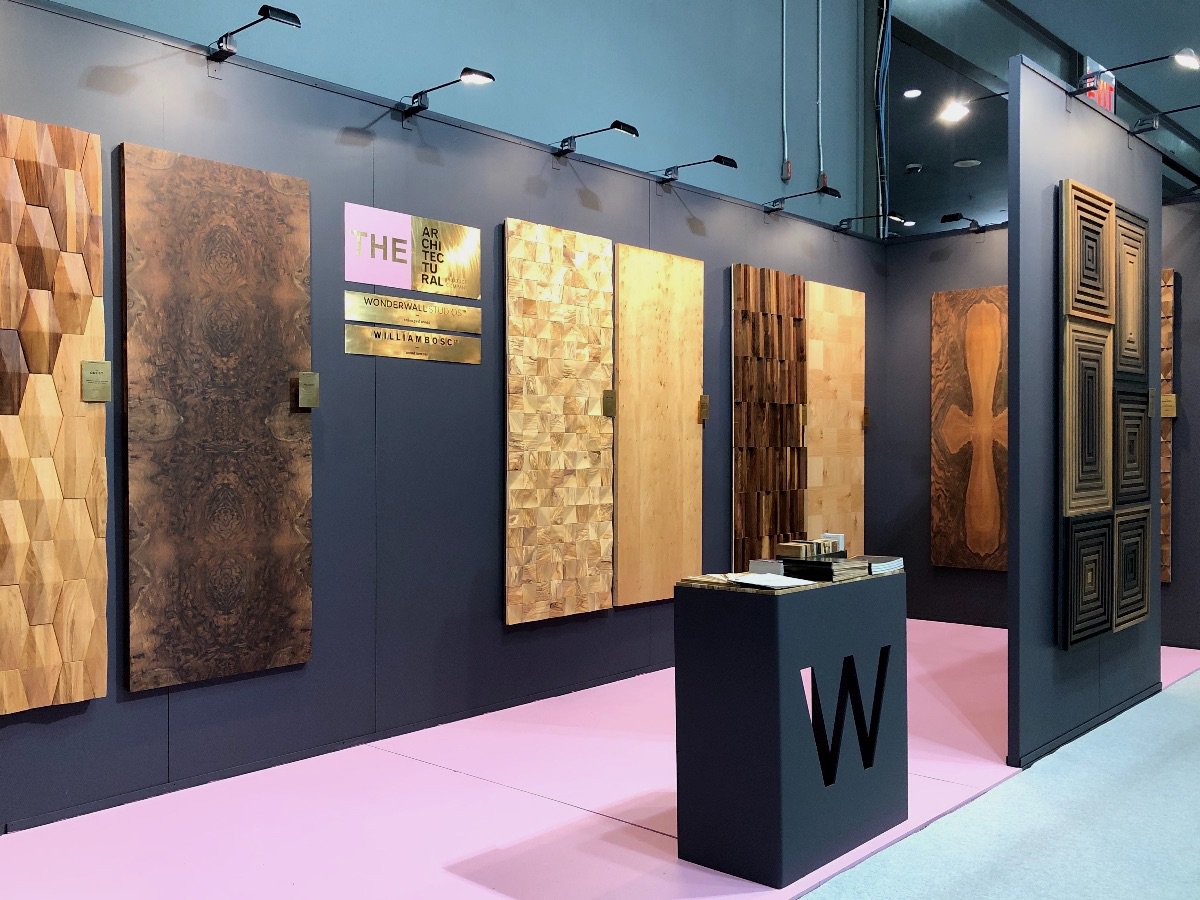 WowHHI's tweet photo. Very cool salvaged wood panelling by @wonderwallstudios at #bdny2019 #loveforwood https://t.co/Y2J0BFrrj7
