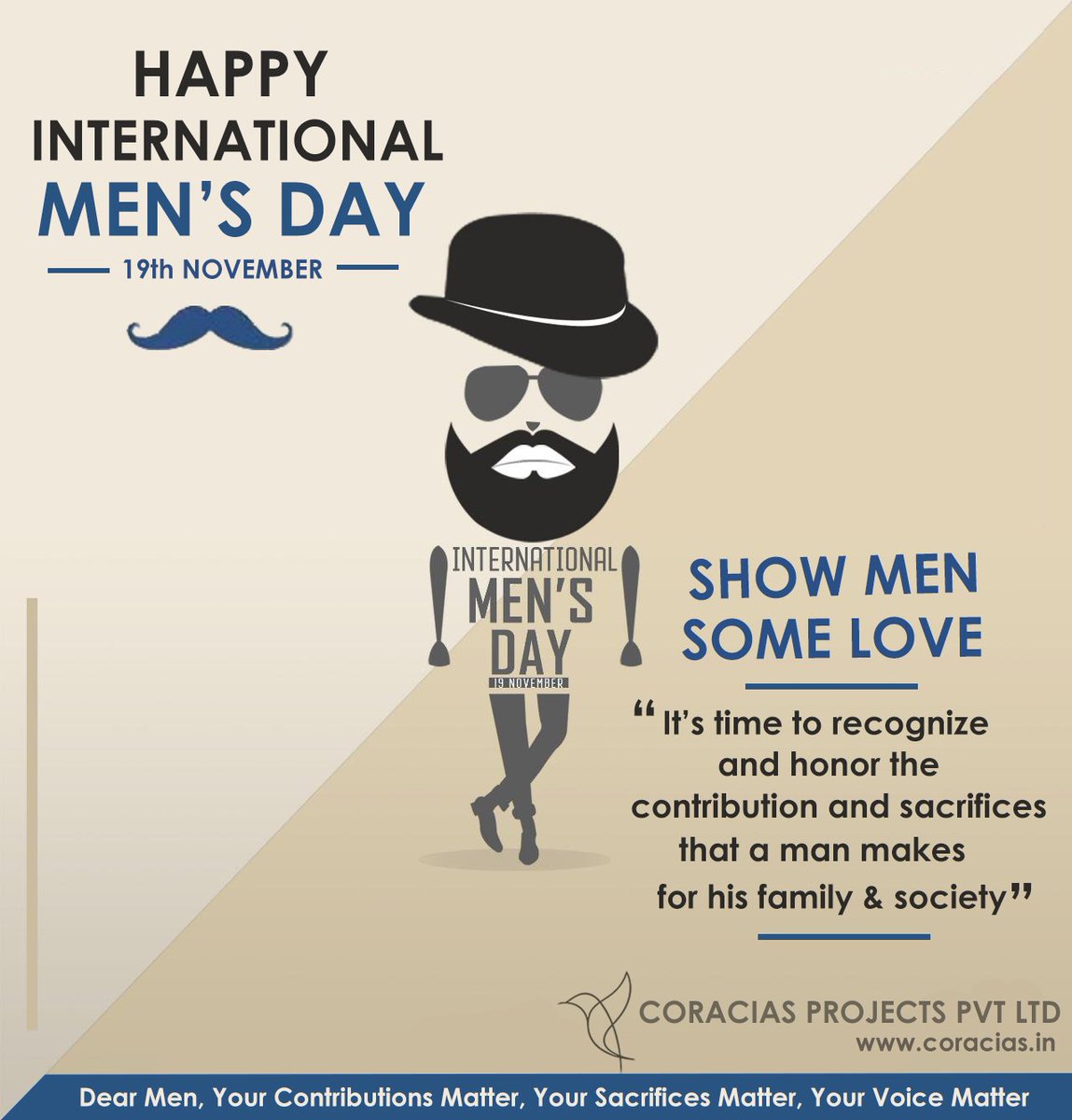 Happy International Mens Day!!! #International Mens Day #Happy Mens Day #Family #19th November