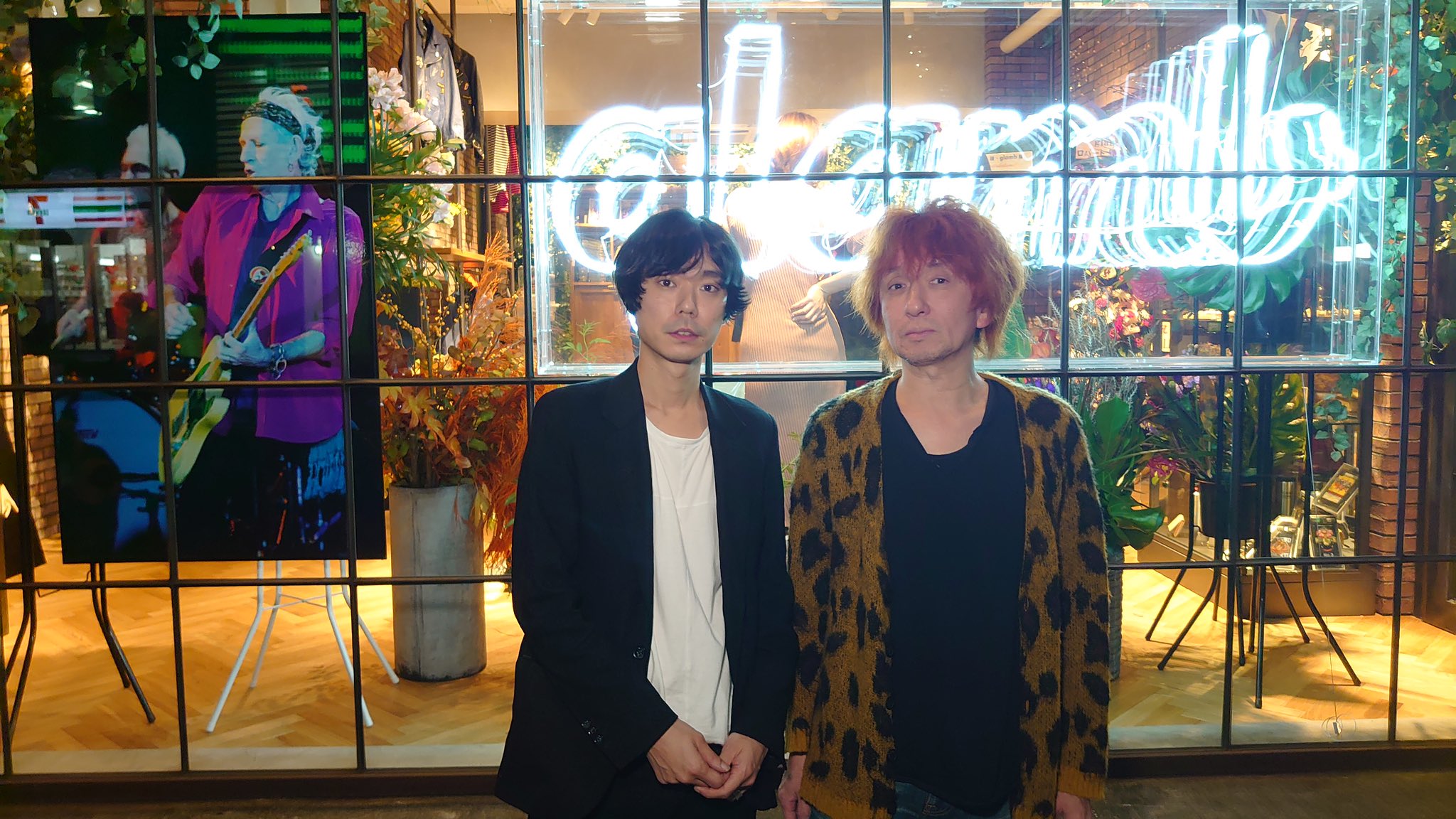 Glamb 先日開催いたしました Glamb最新コレクション Plantopia 展示会 Buck Tickの今井寿さん Gt にご来場いただきました 今井寿 Bucktick Glamb