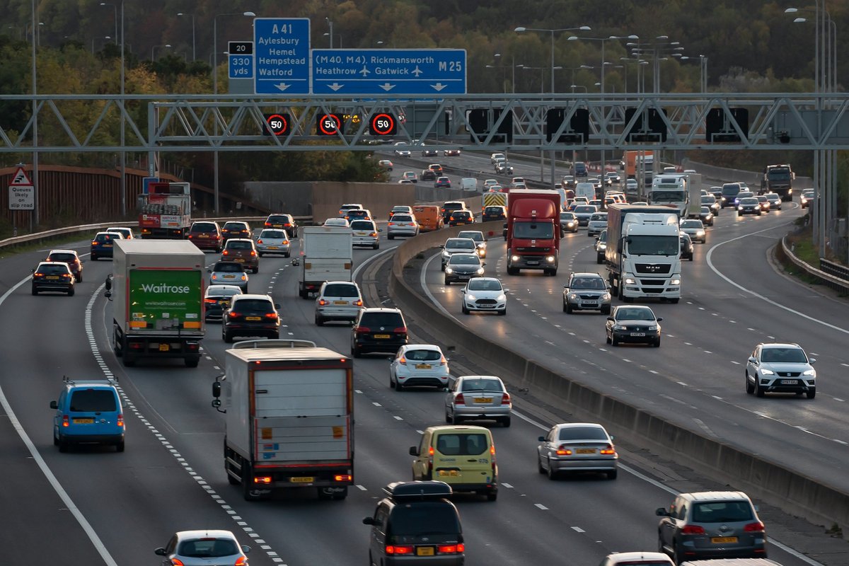 LandScopeUK's tweet photo. Pavement analysis and characterisation of approx 200km of carriageway on the M25 completed in two shifts without road/lane closures thanks to utilisation of our mobile ground penetrating radar system: https://t.co/U8rGwA6oEu #Highways #Surveying #GPR #MobileGPR #PavementSurvey https://t.co/i0HevtMSDz
