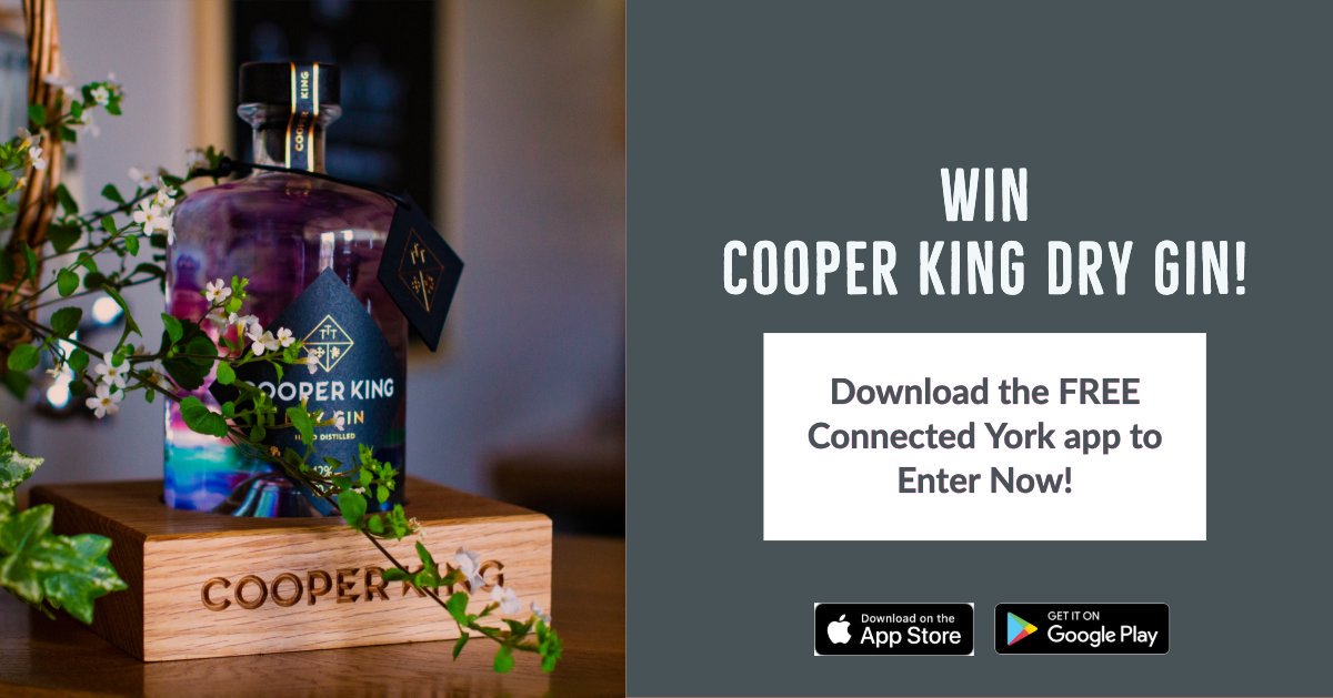 good_tasteclub's tweet image. We&apos;re giving CY users the chance to WIN a bottle of the exceptional Cooper King Dry Gin!  Download the Connected York app to enter now.  T&amp;amp;Cs apply.

Android: bit.ly/Androidconnect…
IOS: apple.co/2PiRjSQ

@CKdistillery #DryGin #York #exploreyork #indieyork #retailtech