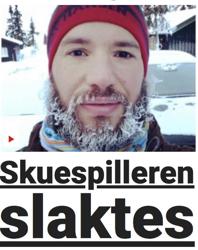 Aviseth's tweet photo. Desken i @dagbladet har nok et patologisk forhold til slakting, ettersom de gjør det hele året. Her er de to siste slaktingene jeg har registrert: #forfall #språk #fattigdom https://t.co/JK8dhBXaBe