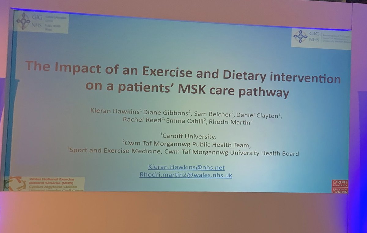 cerilrhysdillon's tweet image. Hyfryd clywed ffrwyth ymchwil @rhodmartin ar effaith #jointcareprogramme ar safon byw ein cleifion @CwmTafMorgannwg #BeResearchActive 👏🏻👏🏻👏🏻