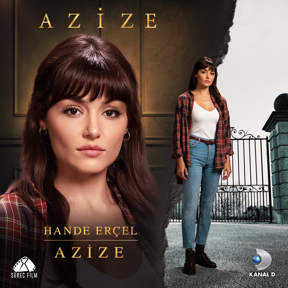 birsenaltuntas1's tweet image. #KanalD’nin #SüreçFilm imzalı yeni dizisi #Azize, bu akşam ilk bölümüyle ekranda olacak. Yolu açık olsun.