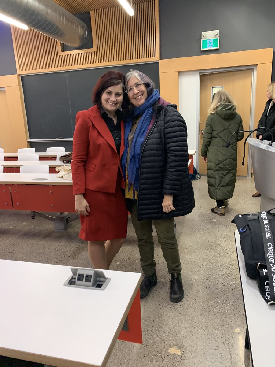 adelina_iftene's tweet photo. So fabulous presenting #Punishedforaging @queensulaw yesterday.having my mentors, family, friends, faculty&amp;students there was such a great honour. Thanks @coleenlisa for organizing&amp;kind words, and thanks @sharryaiken @Tomharri @NoahWeisbord (&amp;many non-Twitter) for being there! https://t.co/BqAu71bdDL