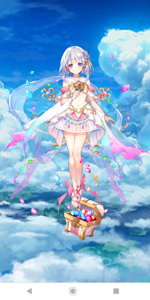 あおりんご めあさんのイラスト 涙などとても綺麗でこの間フォローさせていただきました させていただいたばかりですが 是非お綺麗なアイコンを使いたいので当選することを願います イラストのキャラクターは 白猫プロジェクトのティナちゃん