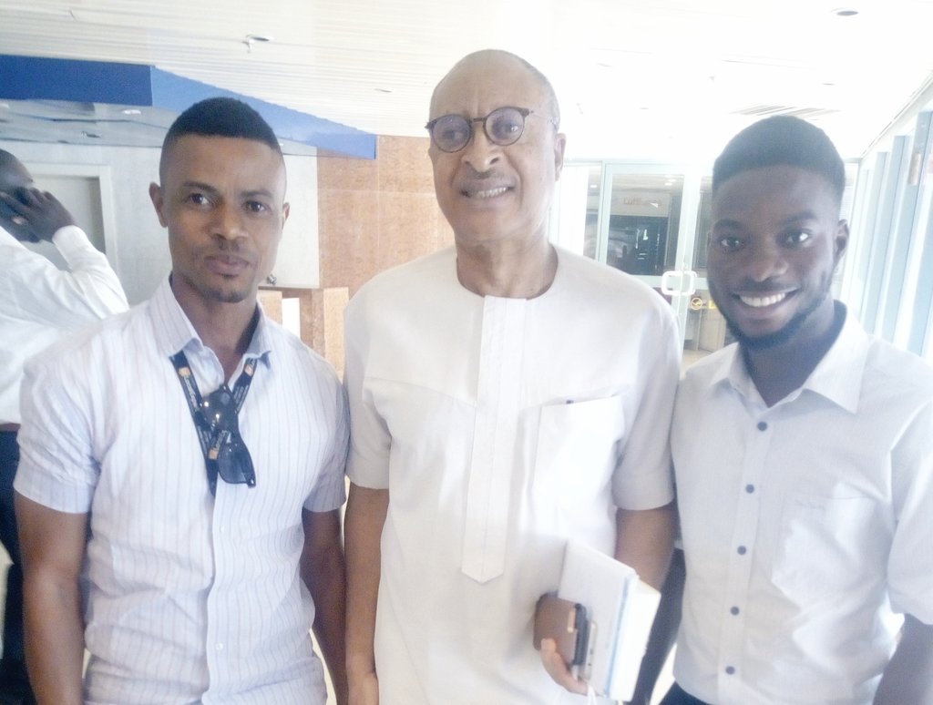 TGOinspires's tweet photo. At @RestoreNaija Digital Voting Summit at Transcorp Hilton, Abuja with Prof Pat Utomi.
#DigitalVotingSummit2019
@RestoreNaija https://t.co/dZSpAY7qqm