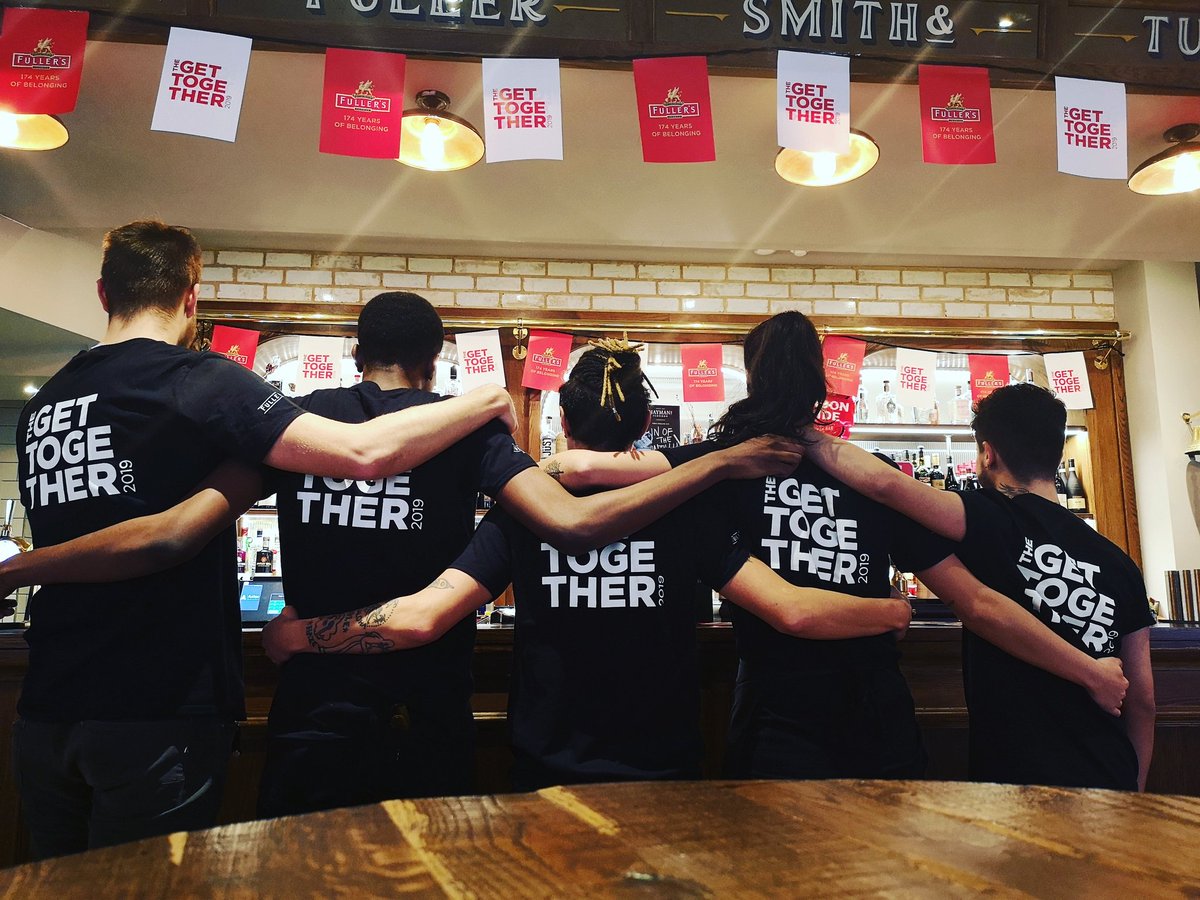 TrinityFullers's tweet image. "Lets Get Together &amp;amp; Drink All Night"

Celebrating 174 years of bringing people together by offering you our loyal guests, 3 drinks for £1.74 each.

There is still time to sign up: fullers.co.uk/get-together