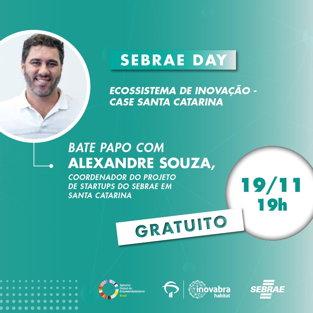 sebraesp's tweet photo. Que tal participar de um encontro GRATUITO com os mais renomados nomes do empreendedorismo para falar sobre inovação nos pequenos negócios? Inscreva-se no #SebraeDay: https://t.co/K0VsM3Bh6I
Também teremos a transmissão ao vivo neste link: https://t.co/CIC9q2GnFs https://t.co/hdLAHeFwua