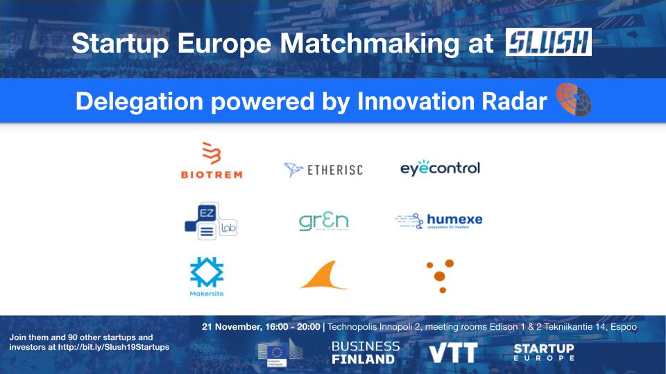 Startup Europe & Innovation Radar tweet media