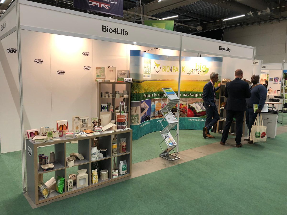 The Eco Life Scandinavia is over!
Together with our partners <a href="/BioEtiket/">Bio4Life</a> and <a href="/Bio4Pack/">Bio4Pack</a> we look back at an interesting show, where we got to show the sustainable packaging alternatives that this unique partnership can provide!
