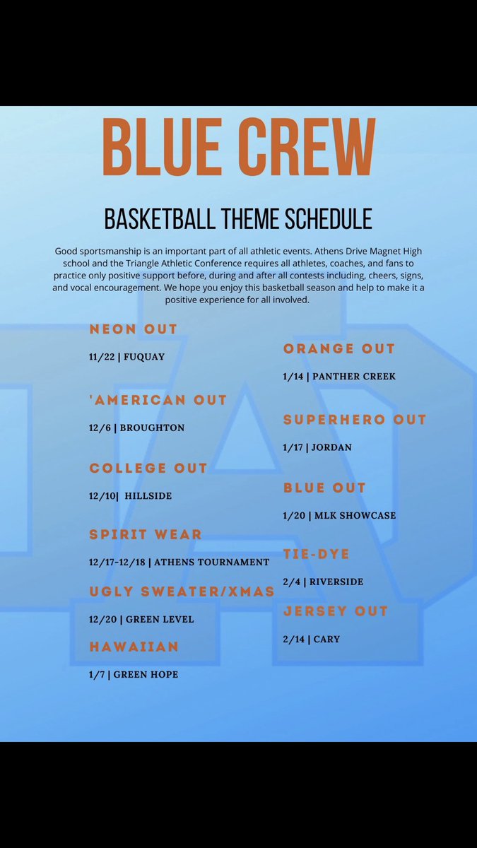 Themes for this year!