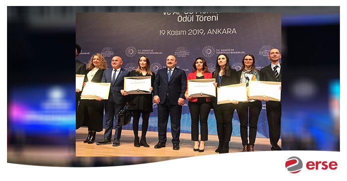 ersekablo's tweet photo. “VII. Teknoloji Geliş. Bölge. ve Ar-Ge Mrk. Ödül Töreni”ne katılarak #ArGeMerkezi Belgemizi almaktan büyük onur duyuyoruz.
.
.
.
We are honored to receive our #RDCenter Cert. by participating in the “VII. Tech. Develop. Zones and R&D Cent. Award Ceremony”.
#ersekablo @TCSanayi https://t.co/JEFxXev0Hr