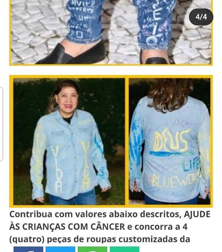 daniebendi's tweet photo. Estamos com @RobertaMiranda1 nesta #acaosocial para contribuir com a construção da sede #gaccsergipe
Contribua com qq valor e valores de 50, 100 ou 150 concorre a peças customizadas pela cantora #robertamiranda
AJUDE ÀS CRIANÇAS COM CÂNCER
https://t.co/ca17tbw0e7 https://t.co/jRzIVi4d6s