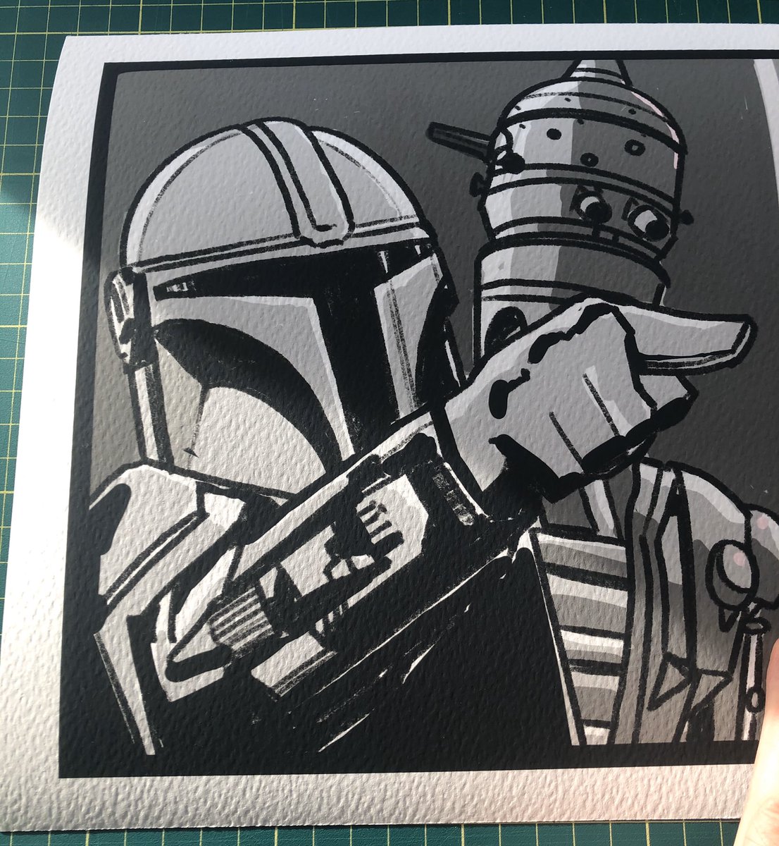 tokyosexwhale's tweet photo. I’m not sure who would want this but I’ve produced a one-off signed print of the above sketch. RT and follow THIS tweet for a chance to win. I’ll pick someone at random, Thursday 21st at 8pm. Thank you! https://t.co/LRjlvXm6bv