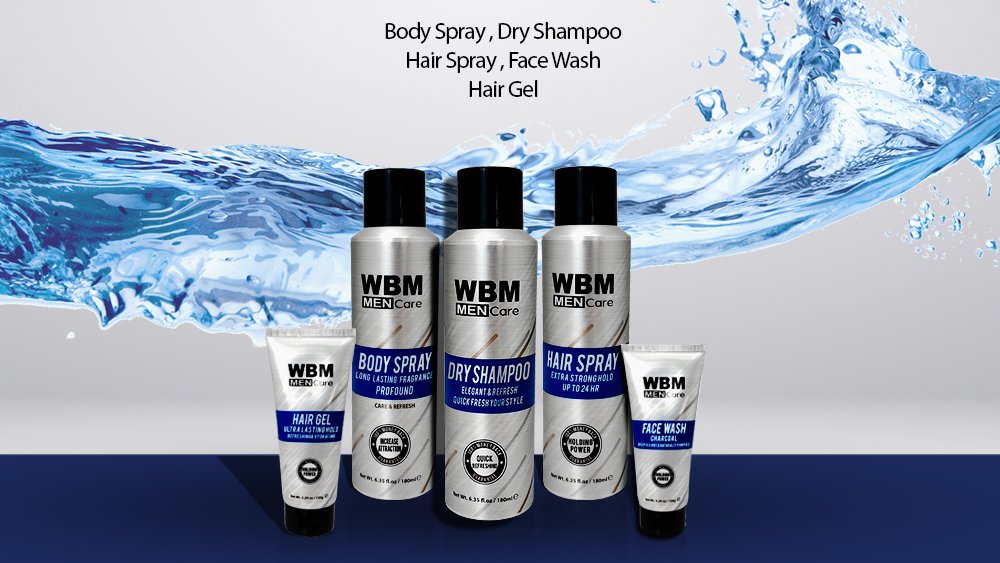WBM CARE is now Offering the #MENCare Products Range that includes Dry #Shampoo, #FaceWash with Charcoal, #BodySprays and #HairGel.

Order Now : wbminternational.pk/brands/wbm-men…🛒

#WBM #MenFaceWash #CharcoalFacewash #BodySpray #Dryshampoo