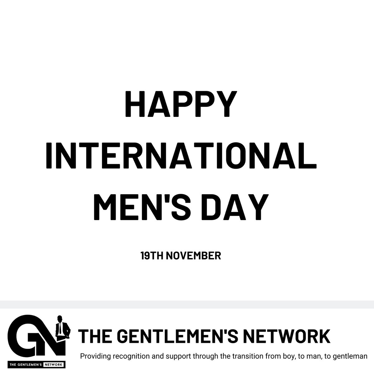 GentlemensNet's tweet image. Happy International Men’s Day!!! 🎉🎉🎉Tag a brother you’re proud of this International Men’s Day. #FromBoyToManToGentleman #TGN