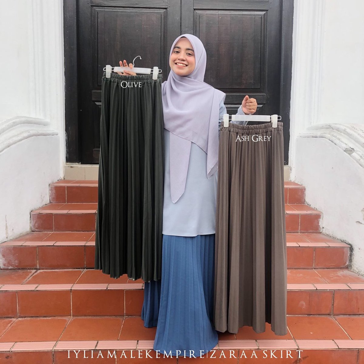 byatenn's tweet photo. Omg! Jatuh cinta betul dengan Zaraa Pleated Skirt Iylia Malek ni! 😭

Siapa geng kt sni suka pakai skirt pleated, shawl pleated &amp; semua la pleated 🤭 https://t.co/XqnLRQnCUM