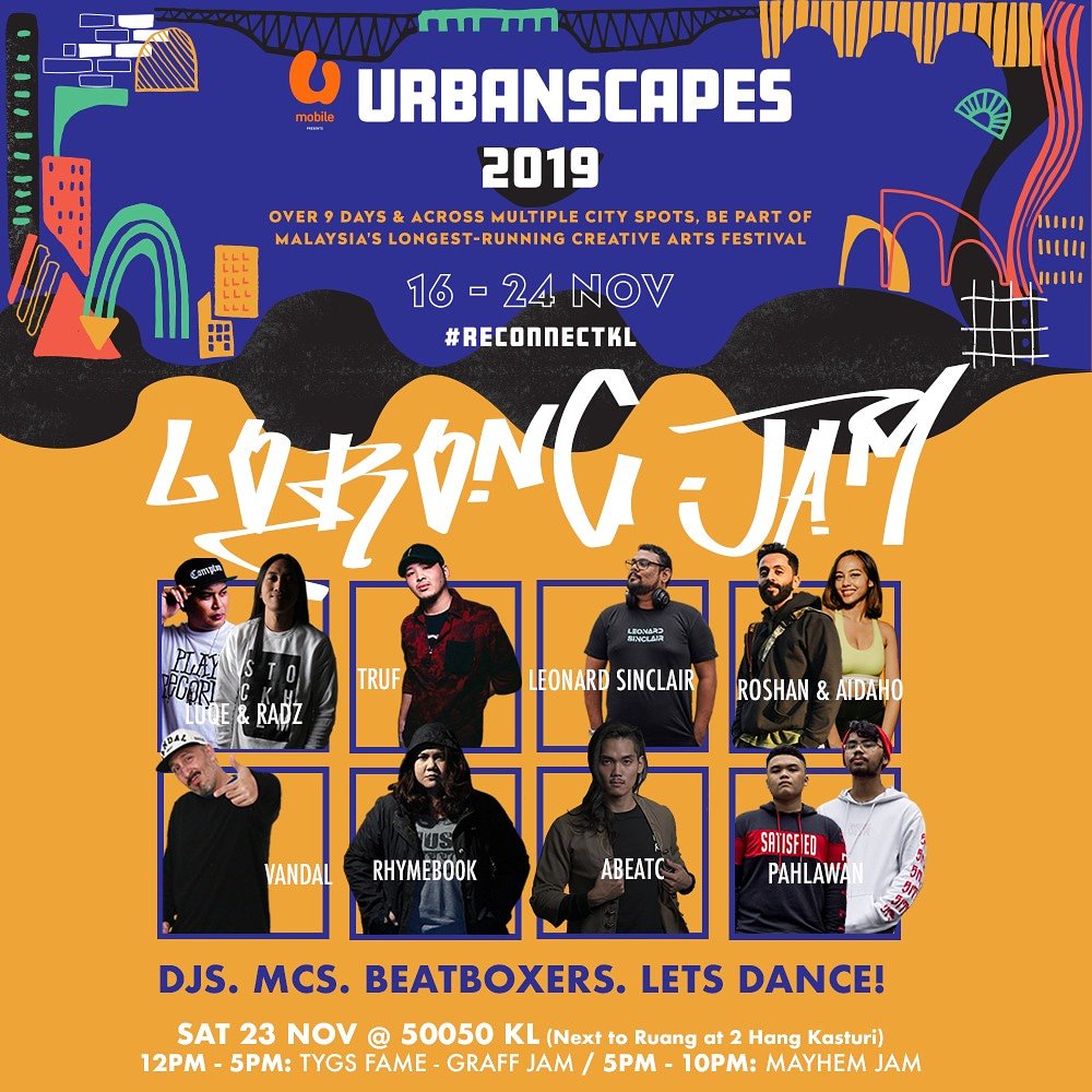 vandigital's tweet photo. This Saturday as we roll up into the Alley... I'll be Djing &amp; Emceeing for the inaugural #lorongjam2019 at @urbanscapes as we #reconnectkl #urbanscapes2019 https://t.co/rohoZowRJp