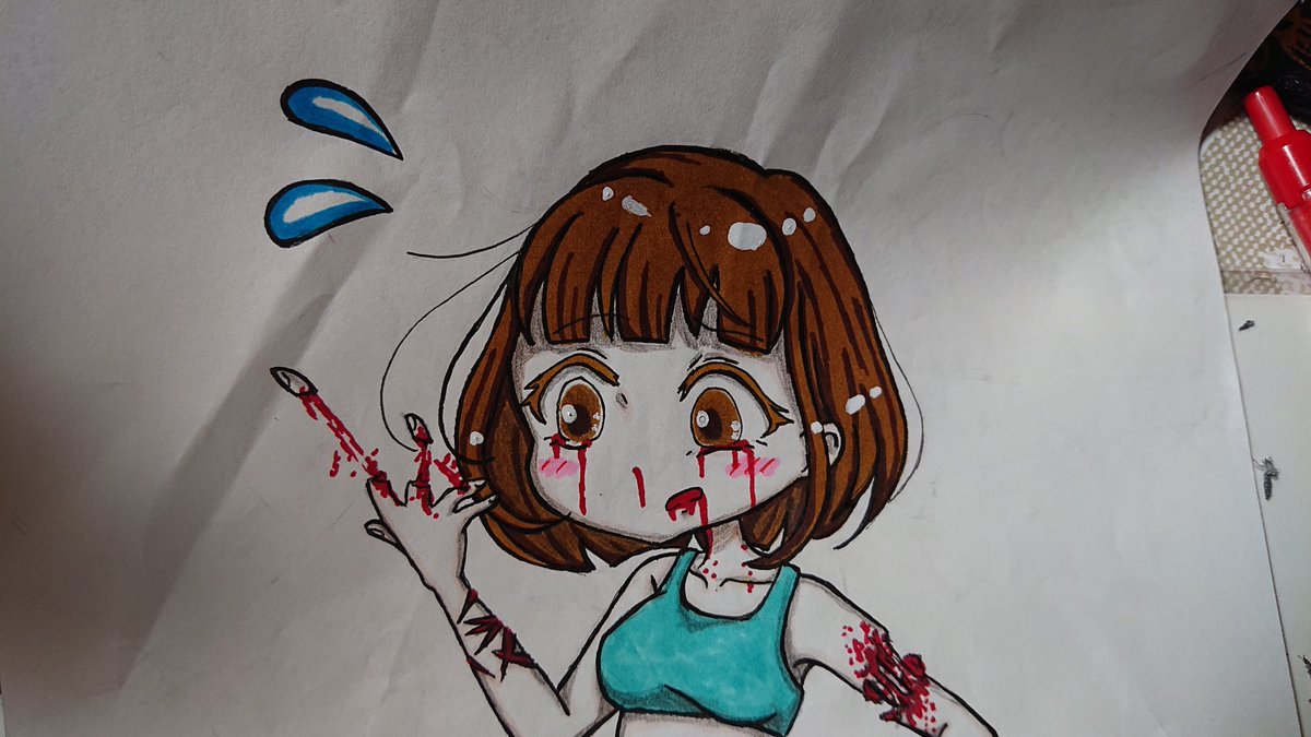 Maro 色付け完成 ちょいグロにするつもりが 結構グロくなったかも 笑 グロ苦手な人ごめんなさい 好きな人には物足りないかな グロ絵 ぐろてすく Gore ホラー 可愛い イラスト オリキャラ ホラー映画好きな人と繋がりたい イラスト Maro 色付け完成 ちょいグロにするつもりが 結構グロくなったかも 笑 グロ苦手な人ごめんなさい 好きな人には物足りないかな グロ絵 ぐろてすく Gore ホラー 可愛い イラスト オリキャラ ホラー映画好きな人と繋がりたい イラスト