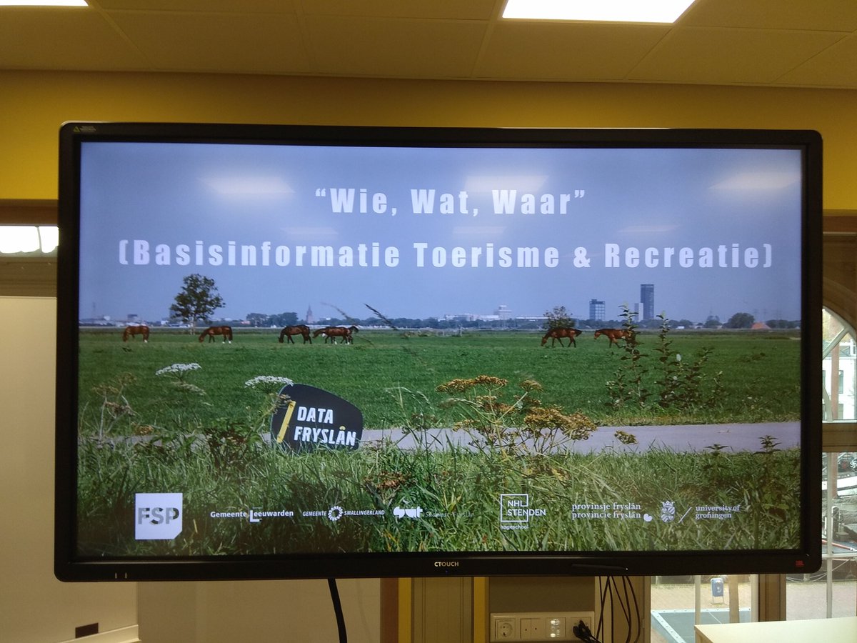 Hoe ziet het ideale #dashboard voor basisinformatie  #toerisme en #recreatie eruit?  Welke data en informatie is wenselijk? Wie heeft wat? Afgelopen donderdag kwam de <a href="/DataFryslan/">datafryslan</a> klankbordgroep in de Beurs bijeen om input te leveren voor dit project.