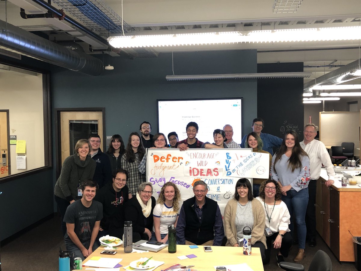 NationalLife's tweet photo. Our team had a great #QuestionStorm with @ChamplainEdu Emergent Media Center students about ways to spread our #Cause, complete with mac and cheese.
#BelieveInTomorrow #DoGoodToday https://t.co/EeShaxCY0I