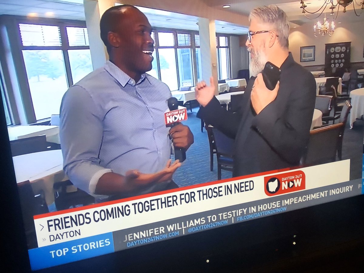 ScottSliver's tweet photo. Hey @erico_tv @dayton247now Thanks for coming out this morning to Miami Valley Golf Club to help us promote our FriendsGiving event this Friday! Benefits @Hope4Dayton @DaytonInspires #DaytonInspires https://t.co/3gcESS1POq