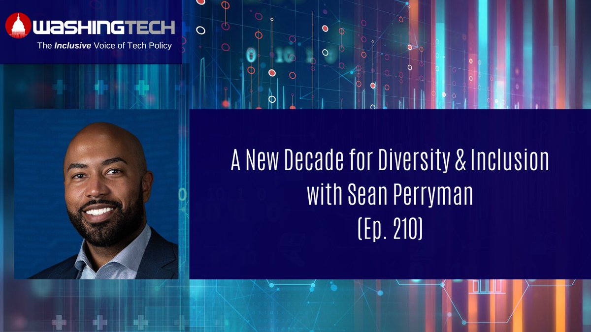 #Today, the @InternetAssn released is inaugural #DiversityandInclusion Benchmark Report. @SeanPerryman3 joined @joemillerjd to discuss the report's findings and IA's D&I goals. Listen here: techpolicypodcast.org/diversity-incl…