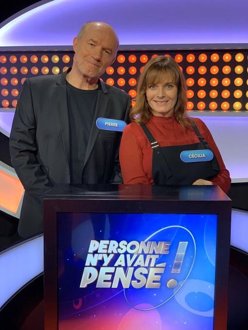 Pierre Martot et Cecilia Hornus participent à l'émission "Personne n'y avait pensé" (spéciale Ligue contre le cancer) qui sera diffusée cet après midi à 16h45 sur France 3. 😃

#PBLV