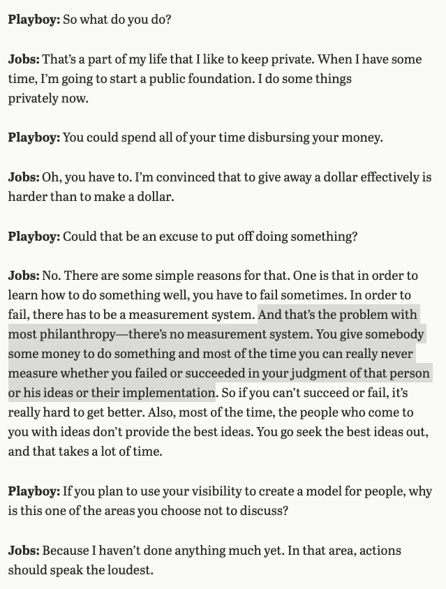 I wonder what Steve Jobs would've thought about the wealth tax debates. Some clues here: http://reprints.longform.org/playboy-interview-steve-jobs