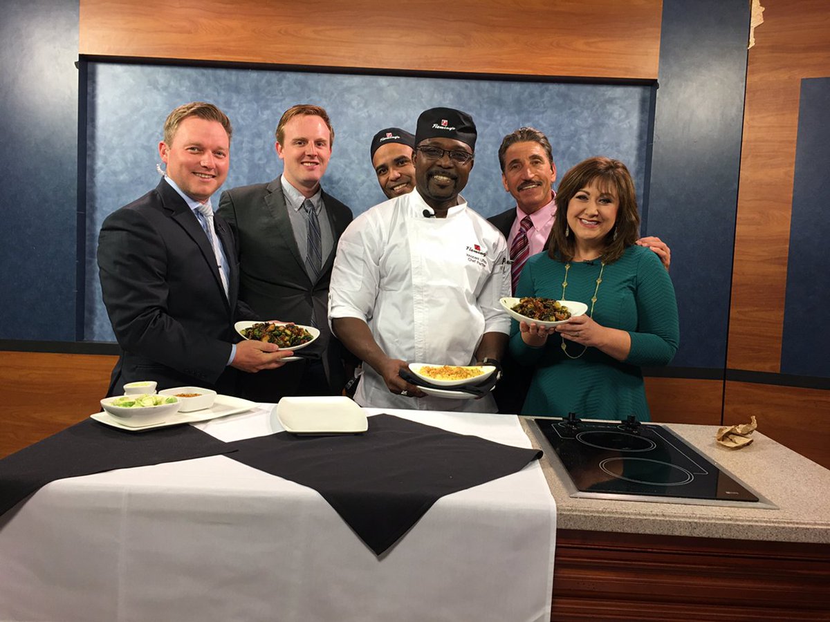 Chef Innocent and the gang from Fleming’s showed us how to make delicious side dishes for Thanksgiving!