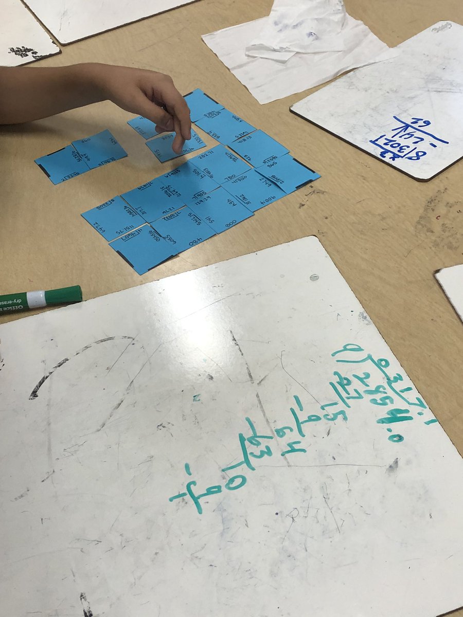 Taking it back to the square puzzles <a href="/LeonardCWS/">Heather Leonard</a> !! #FalconsRise #FalconsLearn #Longdivison