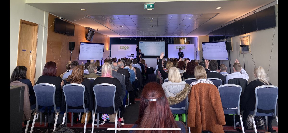 NealSSage's tweet photo. Automation Roadshow #2 done and dusted. Great day, great to see so many people excited by Automation! @sageuk @AutoEntry_OCREX @AM_AutoEntry #automates #automationforthenation #townnearyou https://t.co/OAwm6lrjgF